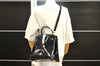 Authentic GUCCI Vintage 2Way Shoulder Hand Bag Purse Enamel Black Junk 1269I