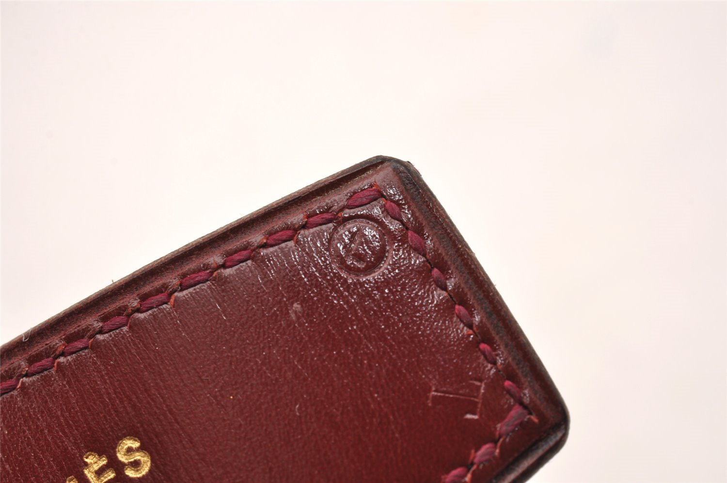 Authentic HERMES Vintage Constance Leather Belt 39.4