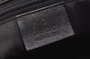 Authentic GUCCI Vintage Shoulder Bag Purse Leather 0014030 Black 1269K