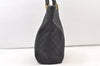 Authentic GUCCI Vintage Shoulder Tote Bag GG Canvas Leather 0021098 Black 1270K