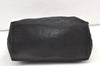 Authentic GUCCI Vintage Shoulder Tote Bag GG Canvas Leather 0021098 Black 1270K