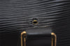 Authentic Louis Vuitton Epi Alma PM Hand Bag Black M40302 LV 1273I