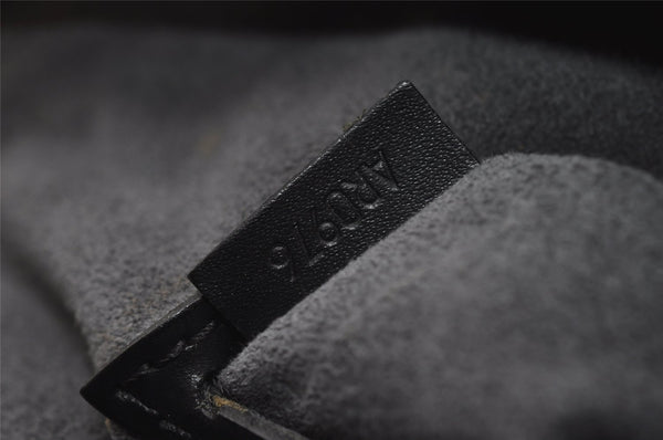 Authentic Louis Vuitton Epi Alma PM Hand Bag Black M40302 LV 1273I