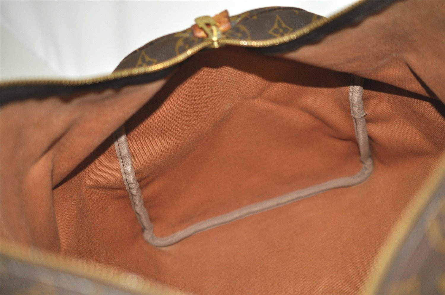 Authentic Louis Vuitton Monogram Keepall 50 Travel Boston Bag M41426 LV 1274I