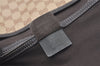 Authentic GUCCI GG Crystal Abbey Tote Bag GG PVC Leather 293578 Brown 1275K