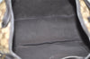 Authentic GUCCI GG Crystal Abbey Tote Bag GG PVC Leather 293578 Brown 1275K