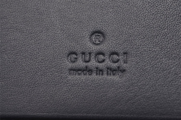 Authentic GUCCI GG Marmont Double G Bifold Wallet Denim 466492 Light Blue 1276J