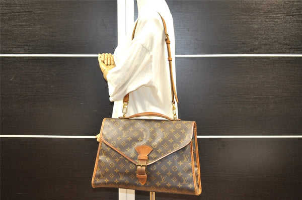 Authentic Louis Vuitton Monogram Beverly 41 M51121 2Way Shoulder Hand Bag 1277I