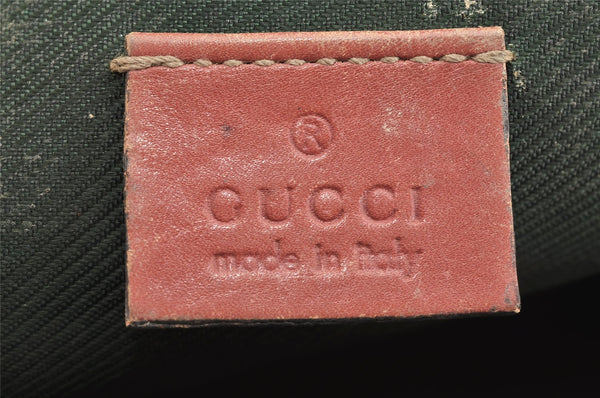 Authentic GUCCI Vintage Guccissima GG Leather Pouch Purse 141810 Pink 1277K