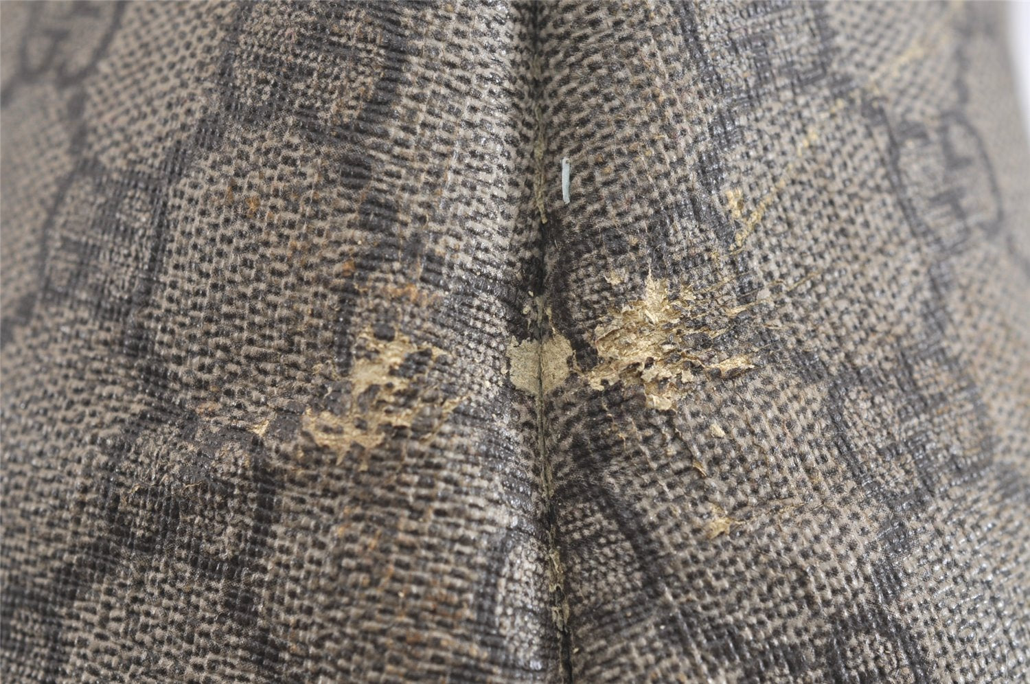 Authentic GUCCI 2Way Shoulder Hand Bag GG PVC Leather 353440 Brown 1278J