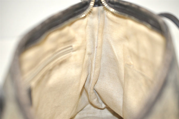 Authentic GUCCI 2Way Shoulder Hand Bag GG PVC Leather 353440 Brown 1278J