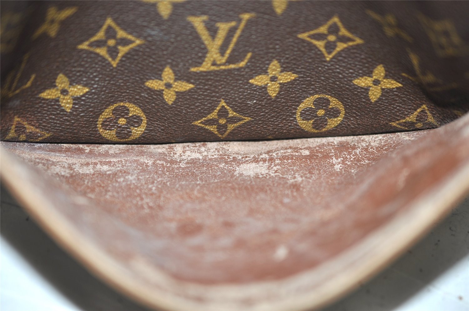 Authentic Louis Vuitton Monogram Jeune Fille MM M51226 Shoulder Bag Junk 1280I