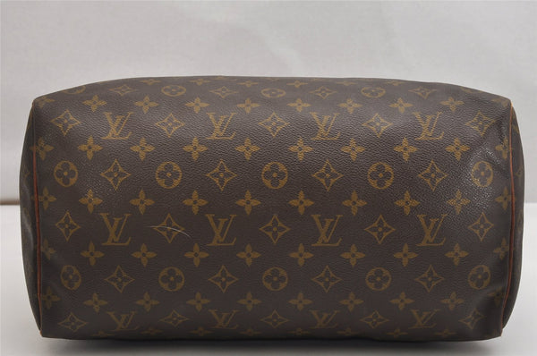 Authentic Louis Vuitton Monogram Speedy 35 Hand Boston Bag Old Model LV 1280K