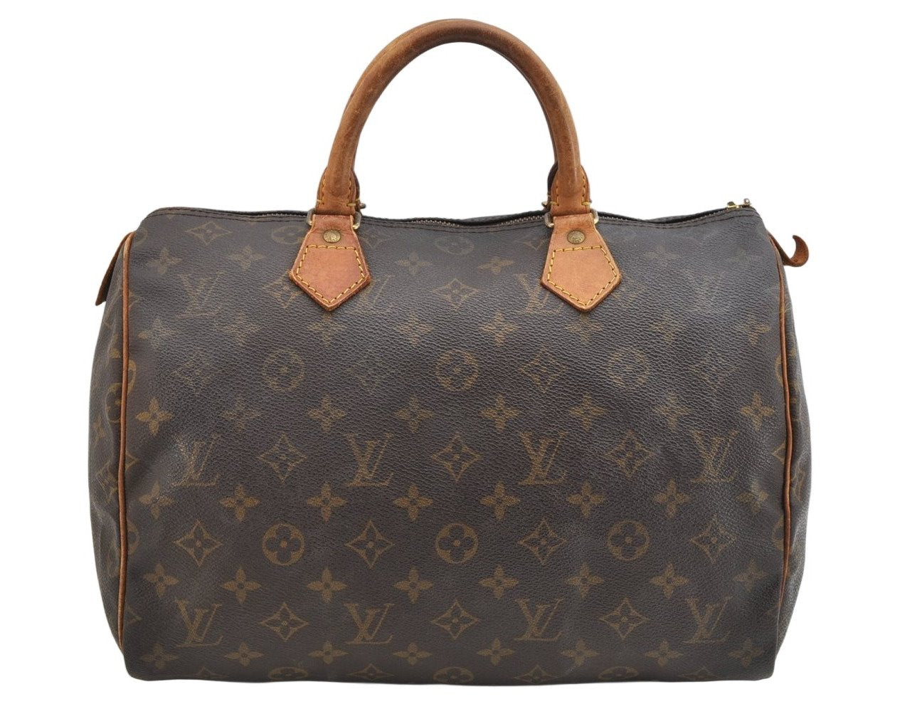 Authentic Louis Vuitton Monogram Speedy 30 Hand Boston Bag M41526 Junk 1281K