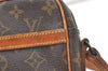 Authentic Louis Vuitton Monogram Trocadero 23 Shoulder Cross Bag M51276 LV 1283K