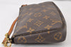 Authentic Louis Vuitton Monogram Pochette Accessoires Pouch M51980 LV 1284K