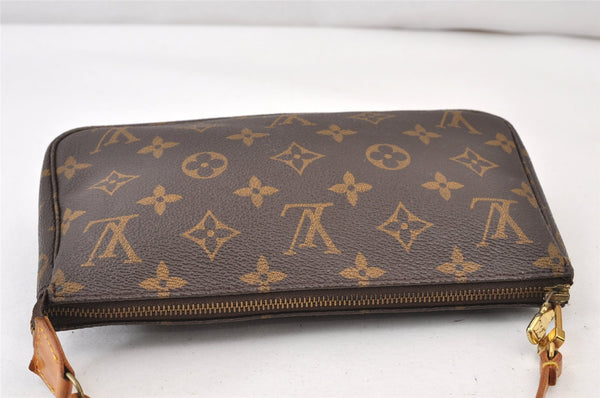 Authentic Louis Vuitton Monogram Pochette Accessoires Pouch M51980 LV 1284K