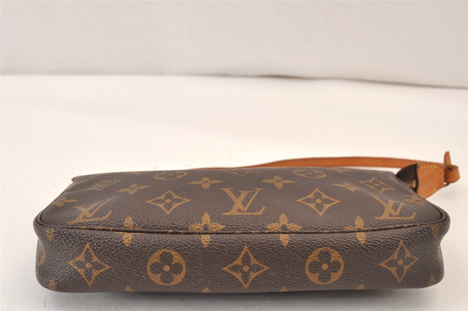 Authentic Louis Vuitton Monogram Pochette Accessoires Pouch M51980 LV 1284K