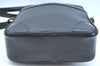 Authentic Louis Vuitton Epi Danube Shoulder Cross Bag Black M45632 LV 1285I
