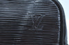 Authentic Louis Vuitton Epi Danube Shoulder Cross Bag Black M45632 LV 1285I