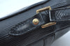 Authentic Louis Vuitton Epi Danube Shoulder Cross Bag Black M45632 LV 1285I