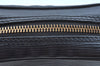 Authentic Louis Vuitton Epi Danube Shoulder Cross Bag Black M45632 LV 1285I
