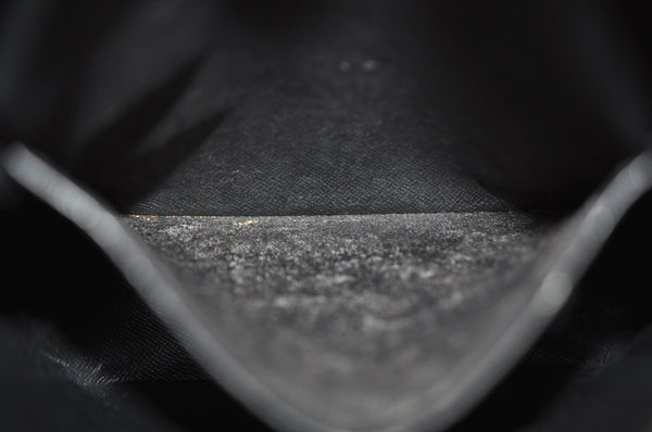 Authentic Louis Vuitton Epi Danube Shoulder Cross Bag Black M45632 LV 1285I