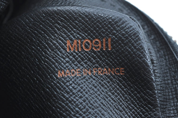 Authentic Louis Vuitton Epi Danube Shoulder Cross Bag Black M45632 LV 1285I