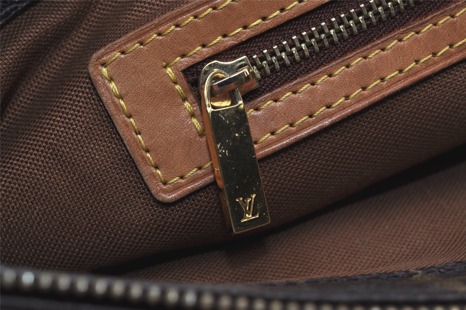 Authentic Louis Vuitton Monogram Cabas Piano Shoulder Tote Bag M51148 LV 1286I