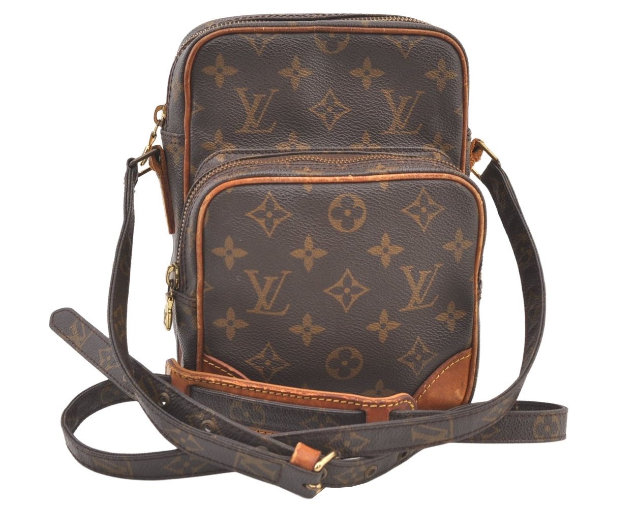 Authentic Louis Vuitton Monogram Amazone Shoulder Cross Body Bag M45236 LV 1286K
