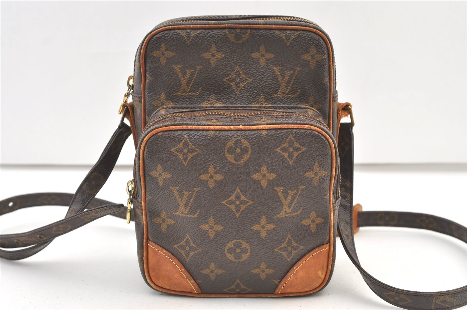 Authentic Louis Vuitton Monogram Amazone Shoulder Cross Body Bag M45236 LV 1286K