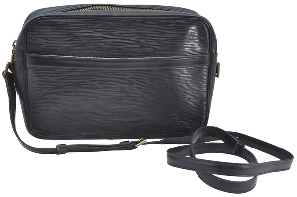 Auth Louis Vuitton Epi Trocadero 27 Shoulder Cross Bag Black M52302 Junk 1287I