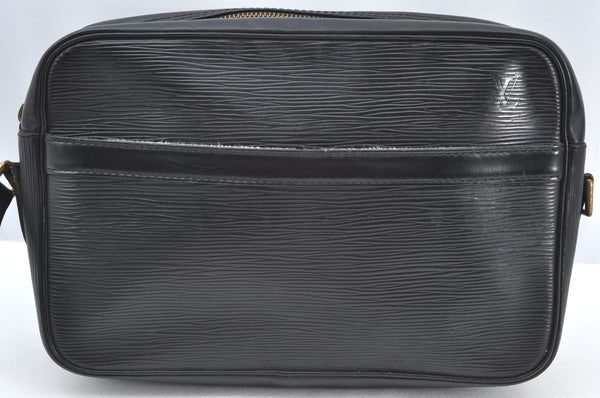 Auth Louis Vuitton Epi Trocadero 27 Shoulder Cross Bag Black M52302 Junk 1287I