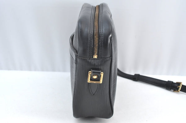 Auth Louis Vuitton Epi Trocadero 27 Shoulder Cross Bag Black M52302 Junk 1287I