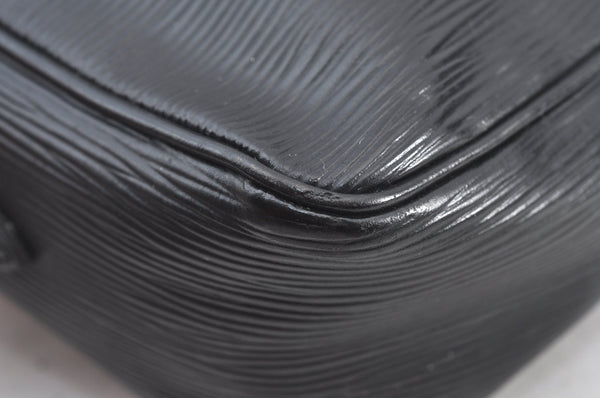 Auth Louis Vuitton Epi Trocadero 27 Shoulder Cross Bag Black M52302 Junk 1287I