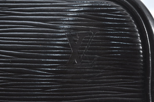 Auth Louis Vuitton Epi Trocadero 27 Shoulder Cross Bag Black M52302 Junk 1287I