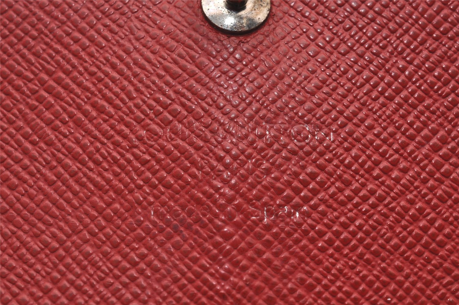 Auth Louis Vuitton Epi Pochette Porte Monnaie Credit Wallet Red M63577 LV 1287J