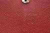 Auth Louis Vuitton Epi Pochette Porte Monnaie Credit Wallet Red M63577 LV 1287J