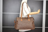 Authentic Louis Vuitton Damier Columbine 100 ANS Shoulder Bag N99037 LV 1288I