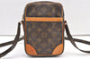 Authentic Louis Vuitton Monogram Danube Shoulder Cross Body Bag M45266 LV 1289K