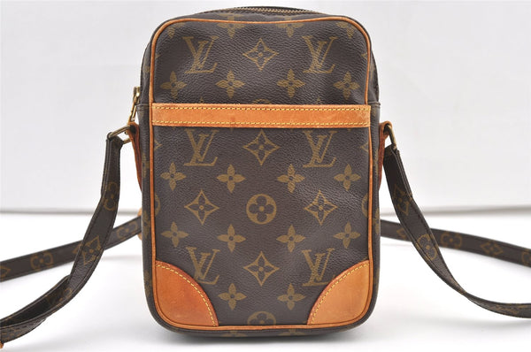 Authentic Louis Vuitton Monogram Danube Shoulder Cross Body Bag M45266 LV 1289K