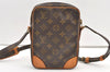 Authentic Louis Vuitton Monogram Danube Shoulder Cross Body Bag M45266 LV 1289K