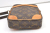 Authentic Louis Vuitton Monogram Danube Shoulder Cross Body Bag M45266 LV 1289K