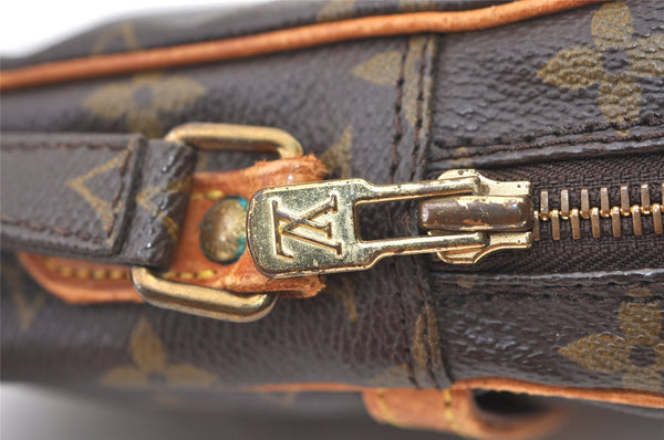 Authentic Louis Vuitton Monogram Danube Shoulder Cross Body Bag M45266 LV 1289K