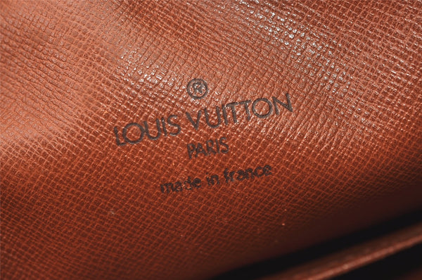 Authentic Louis Vuitton Monogram Danube Shoulder Cross Body Bag M45266 LV 1289K