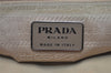 Authentic PRADA Vintage Nylon Tessuto Shoulder Tote Bag White 1290I