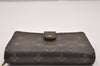 Authentic Louis Vuitton Monogram Porte Papier Zip Bifold Wallet M61207 LV 1292J