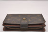 Authentic Louis Vuitton Monogram Porte Papier Zip Bifold Wallet M61207 LV 1292J