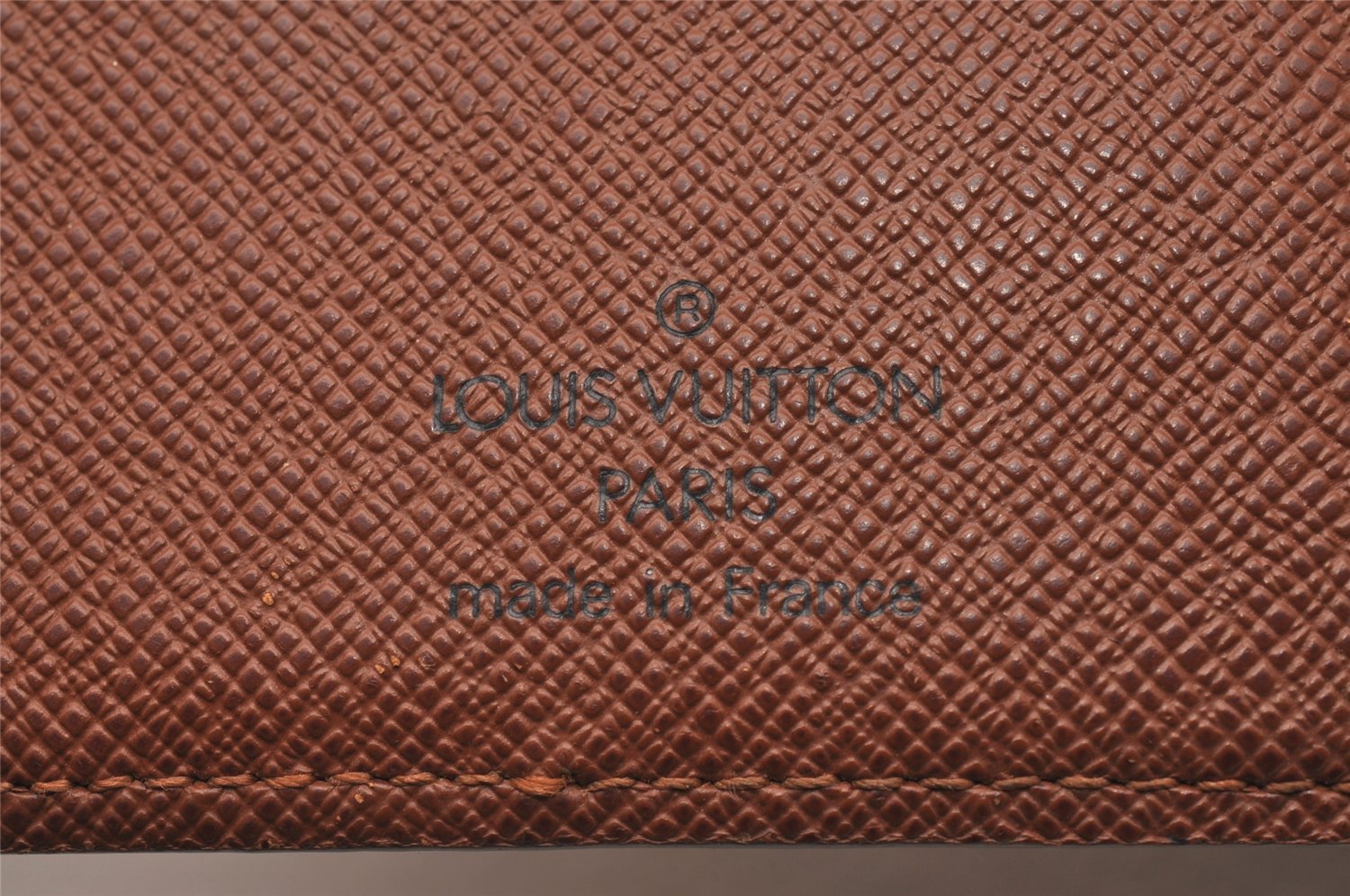 Authentic Louis Vuitton Monogram Porte Papier Zip Bifold Wallet M61207 LV 1292J