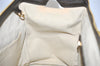 Auth Louis Vuitton Monogram Mini Josephine GM Hand Bag M92310 Khaki Beige 1294I